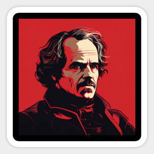 Nathaniel Hawthorne Sticker